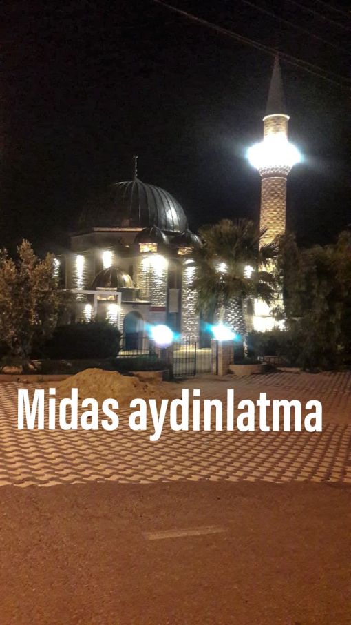  camii led aydinlatma yalikavak bodrum camii