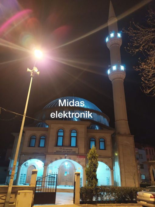  camii minare led floresan kandil