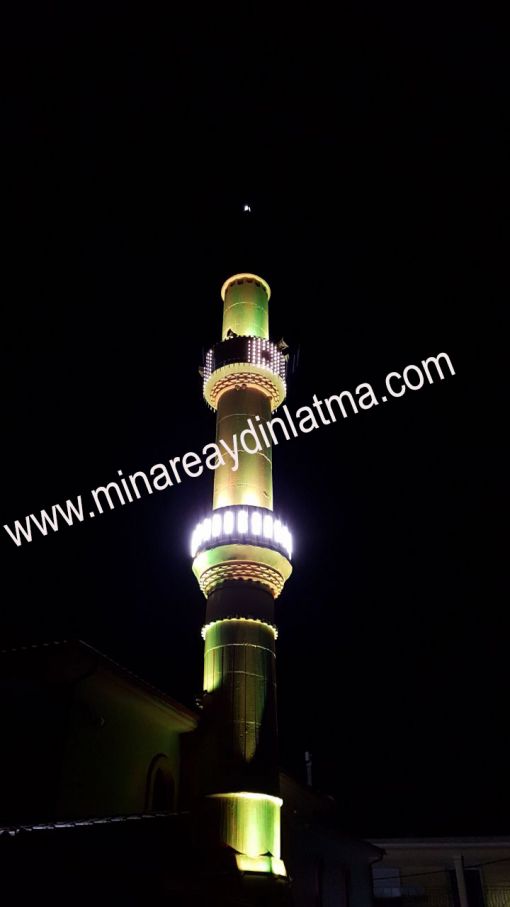  gunışığı cami minare aydınlatma
