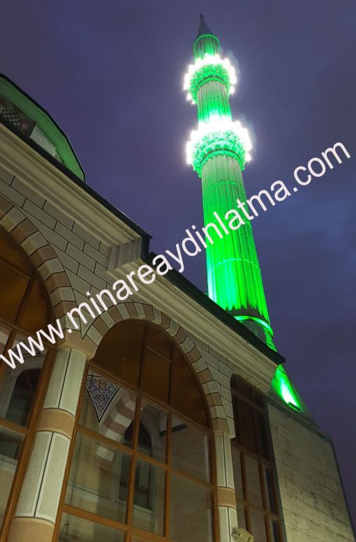  kagthane cami minare led aydınlatması