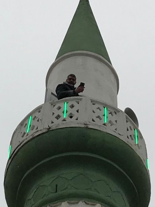  yesil minare lambası